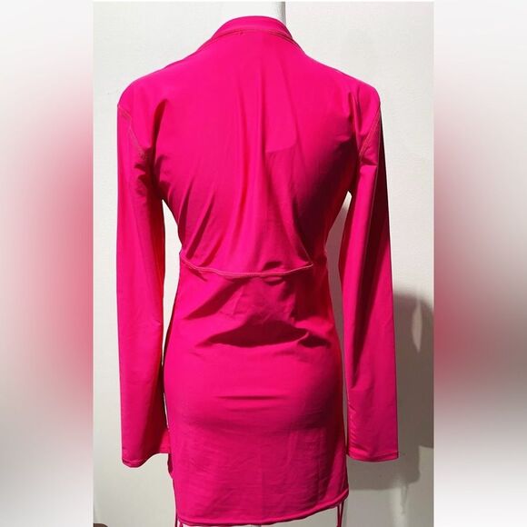 New! Women's UV Rays Protection Pink Swim Coverup! Never worn. - Picture 4 of 6